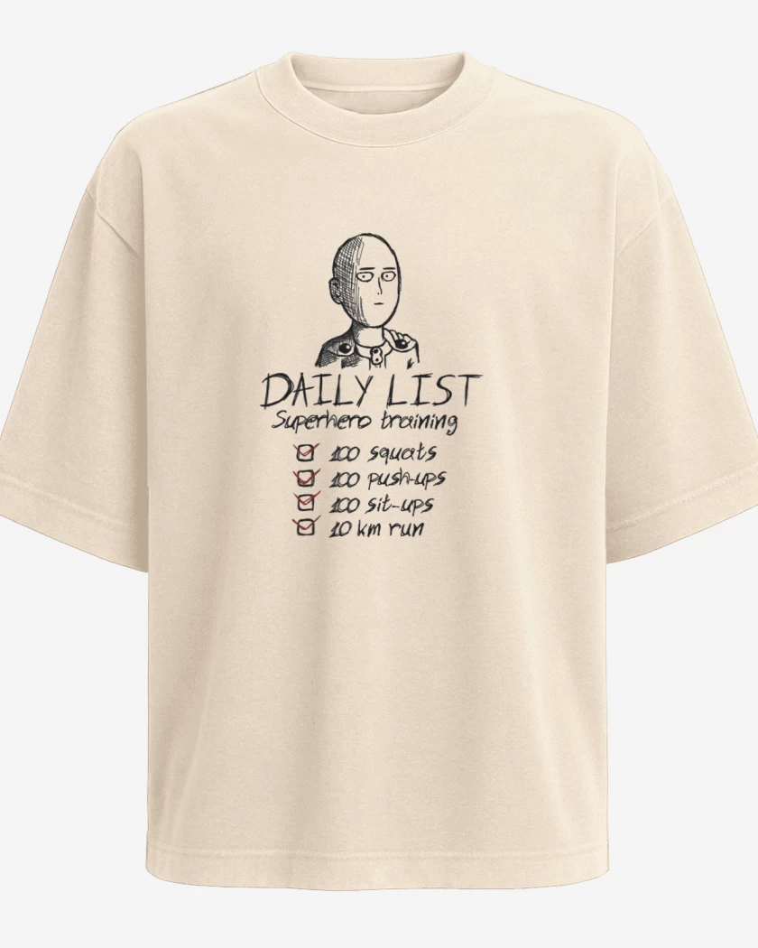 Polera Oversize Beige de Daily List saitama