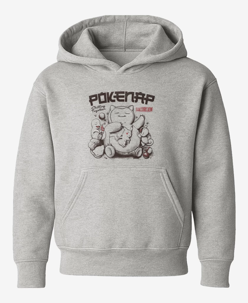 Poleron de niño Gris Melange de Pokenap