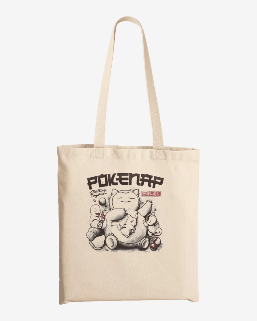 Totebag Blanco de Pokenap