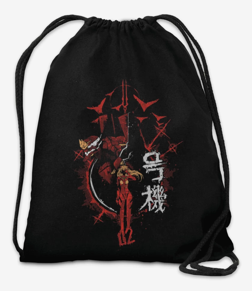 Mochila Negro de Eva Asuka 