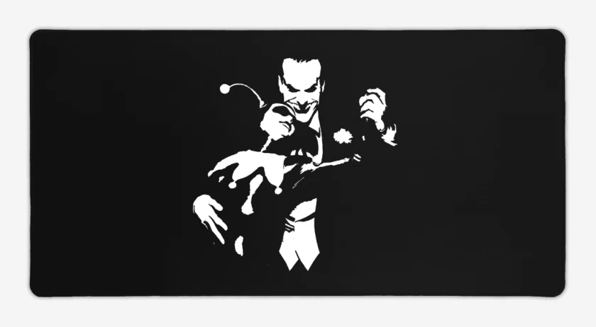 Mouse pad Gamer Negro de Mad love