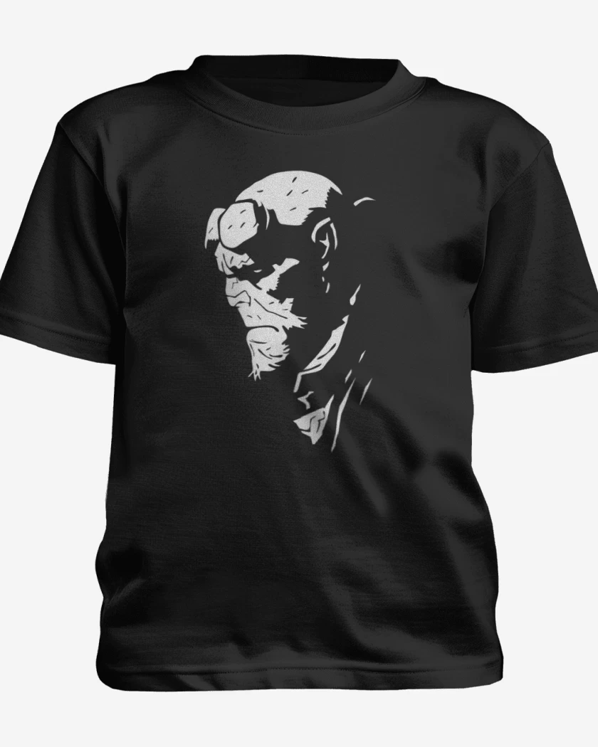Polera de niño Negro de Chico del infierno