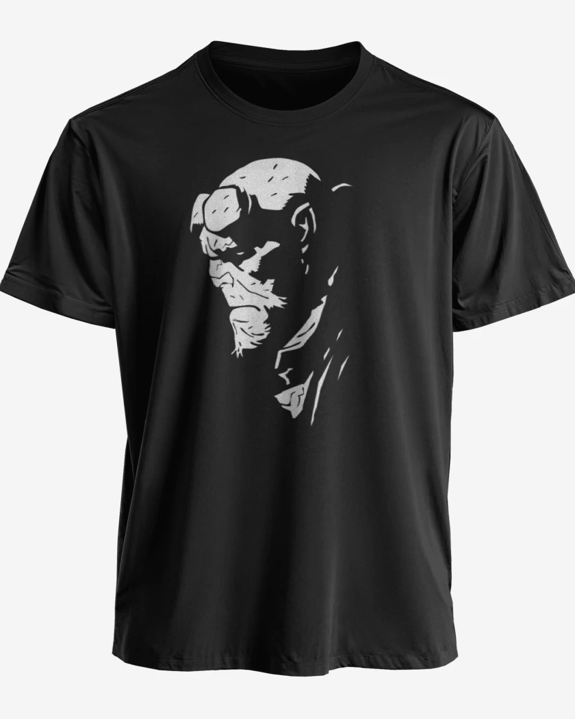 Polera premium Negro de Chico del infierno