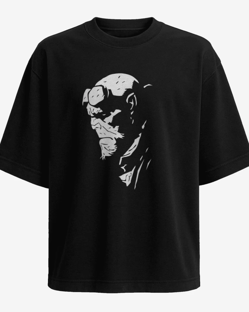 Polera Oversize Chico del infierno