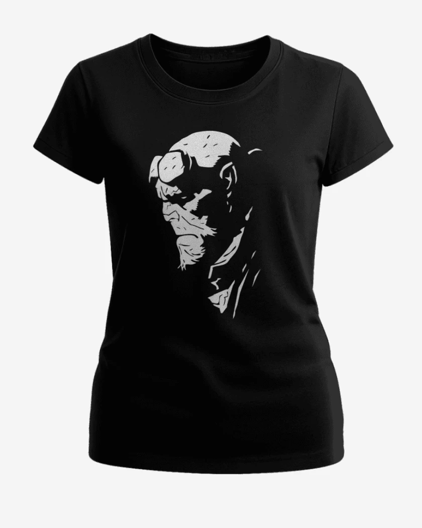 Polera de Mujer Negro de Chico del infierno
