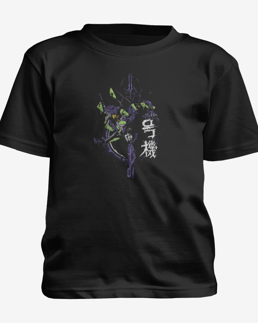 Polera de niño Blanco de eva Shinji Ikari