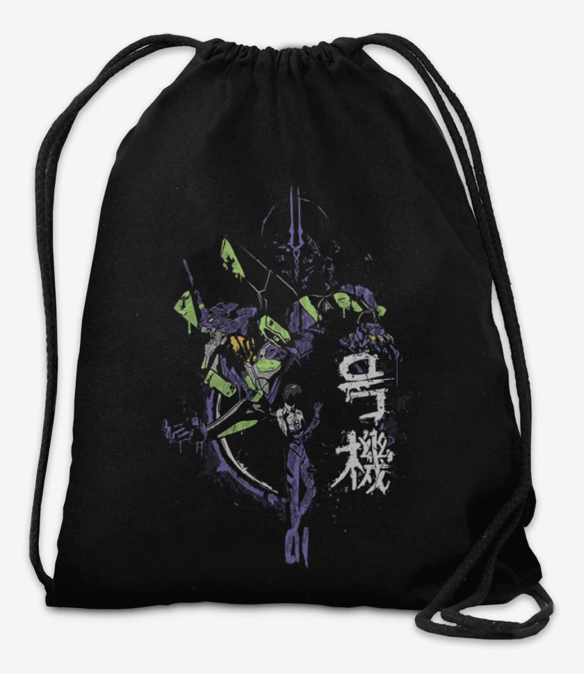 Mochila Negro de eva Shinji Ikari