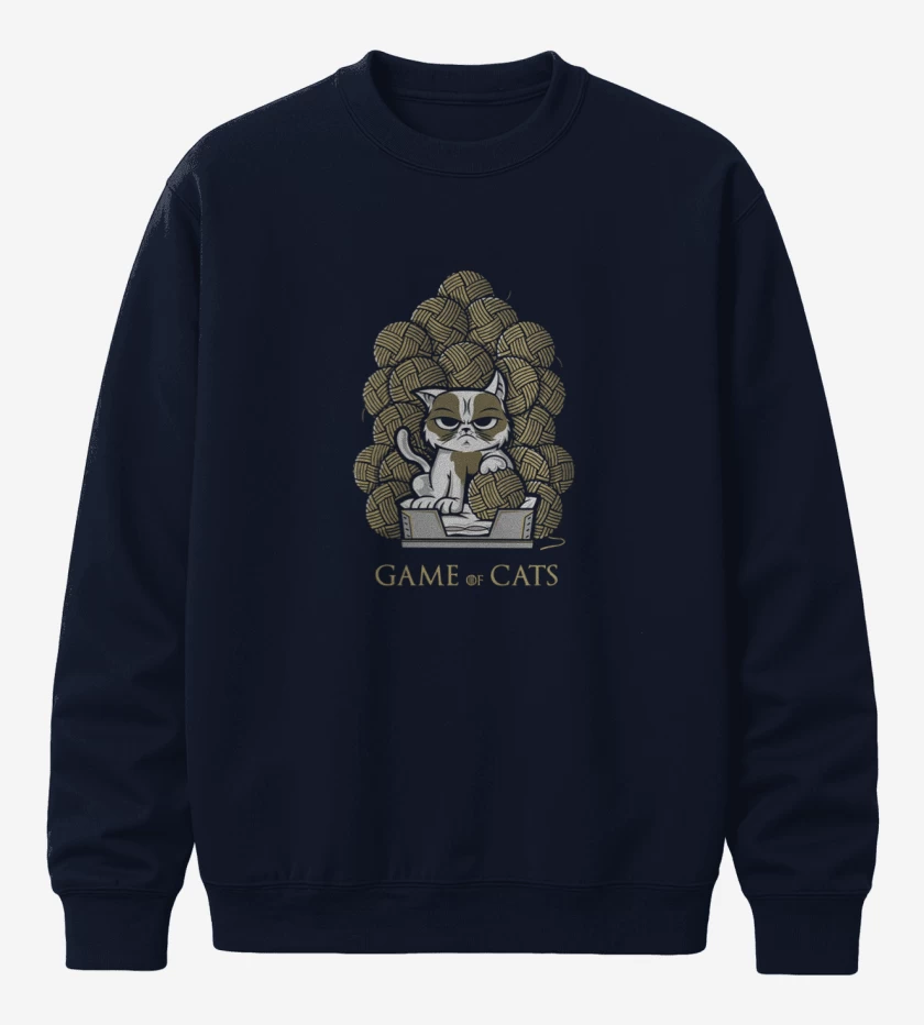 Poleron polo Game of cats