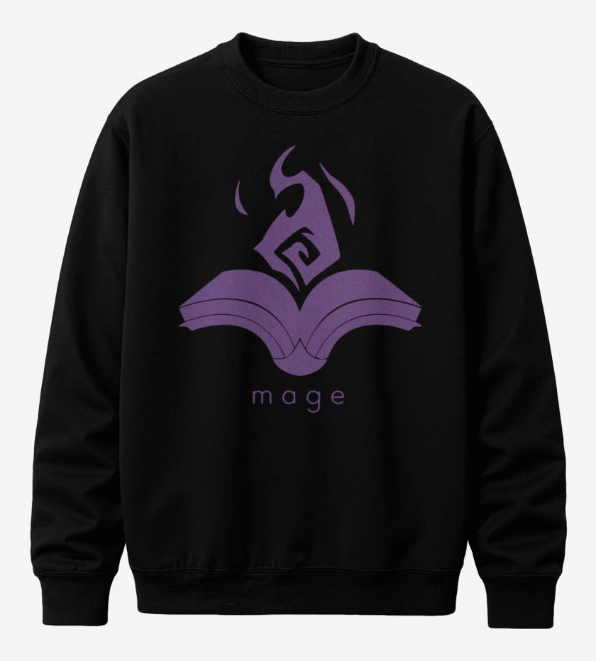 Poleron polo Negro de Mage