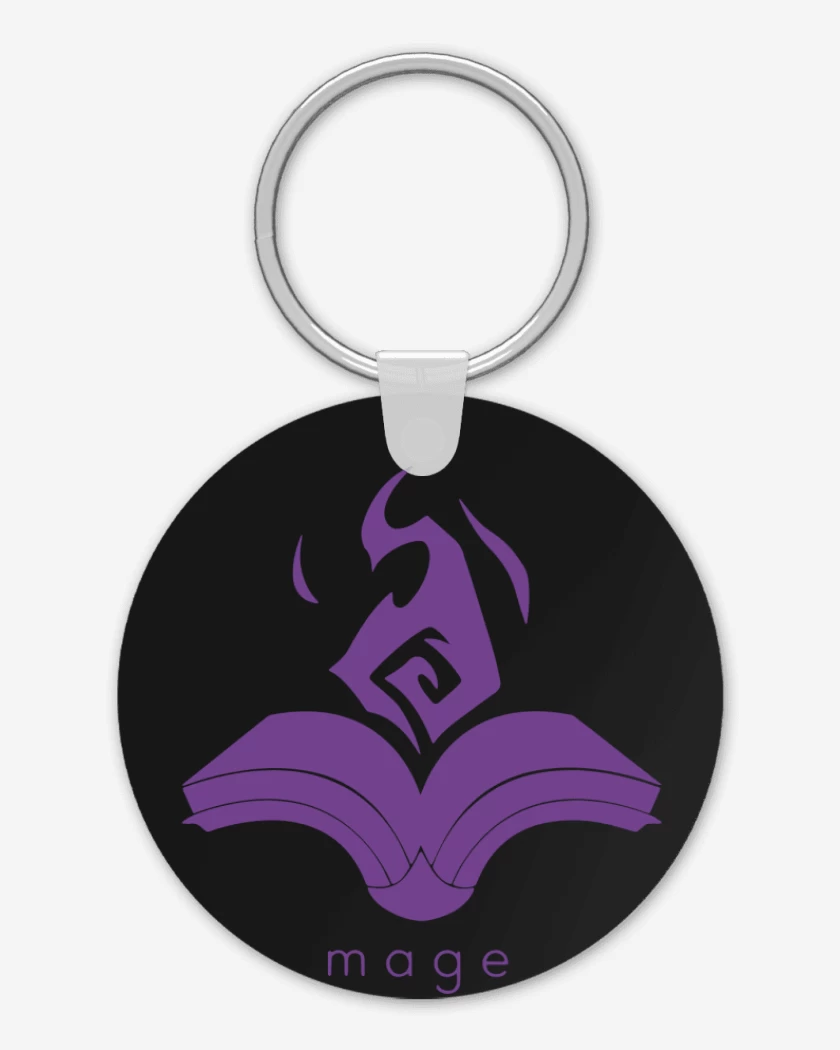Llavero Negro de Mage