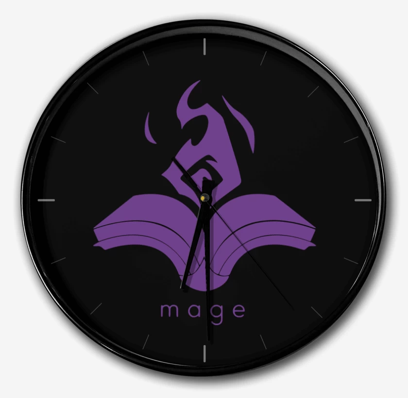 Reloj Negro de Mage