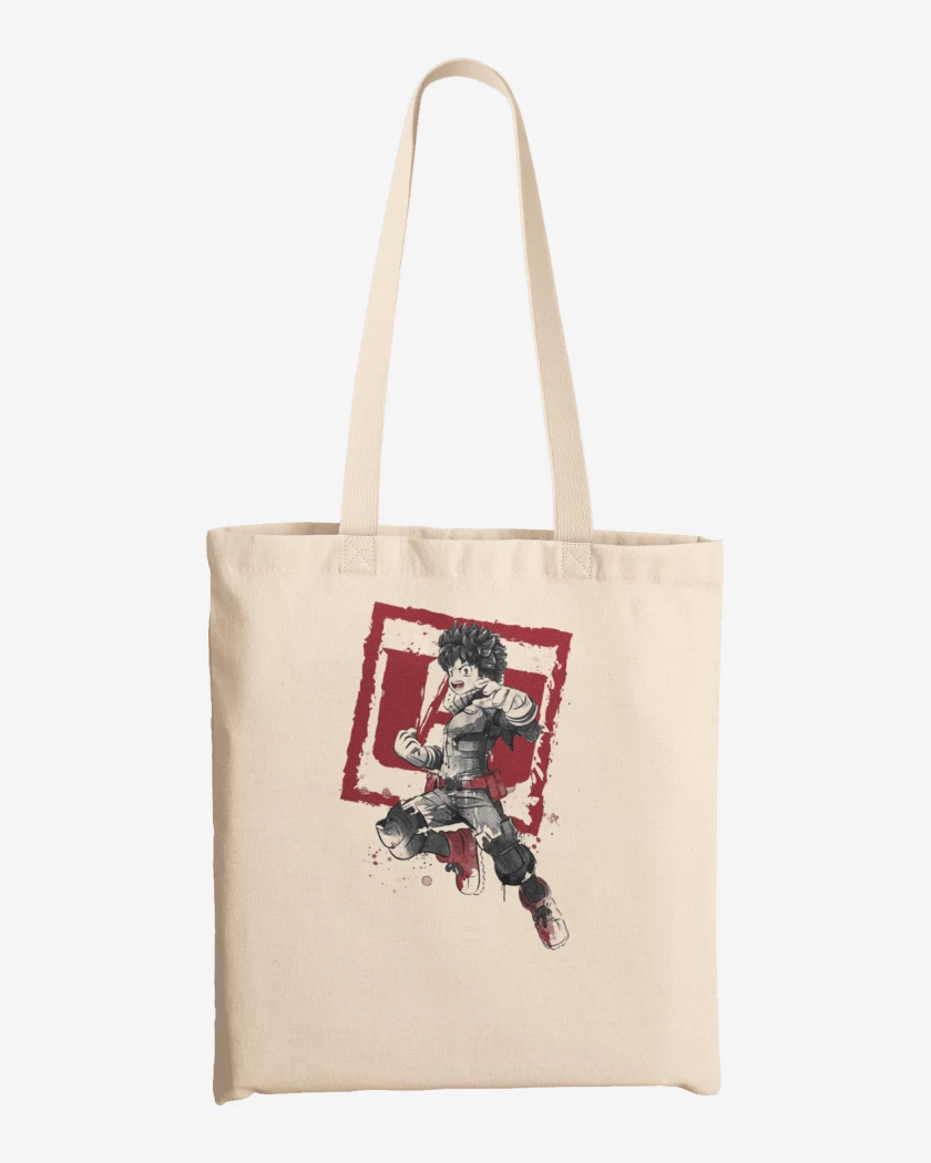 Totebag My Hero Academia blanco y negro