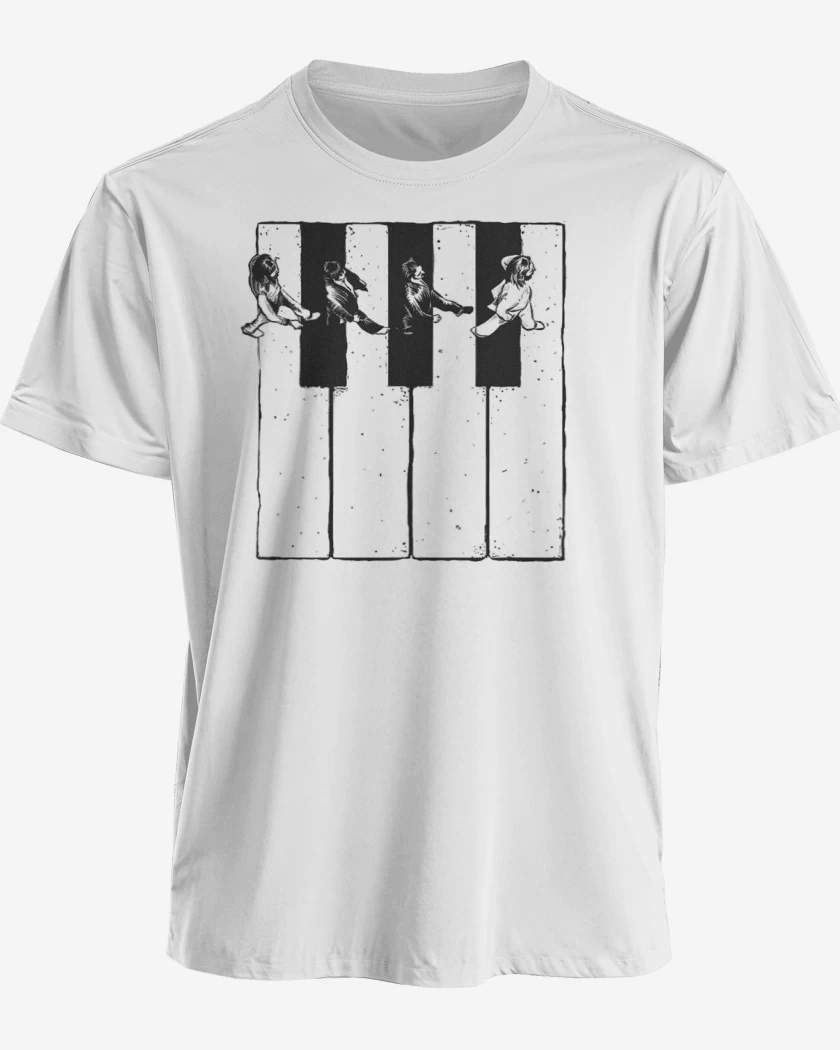 Polera Beatles Teclas