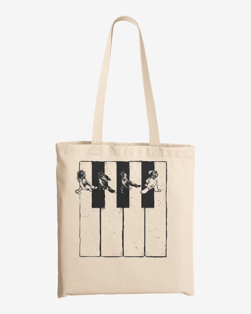 Totebag Beatles Teclas