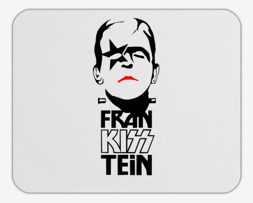 Mousepad Blanco de KISSTEIN
