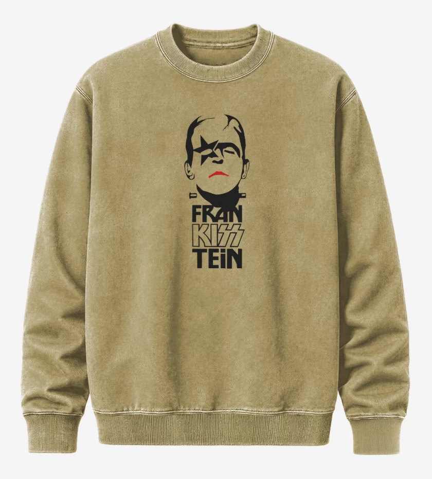 Poleron Polo Acid Wash Beige de KISSTEIN