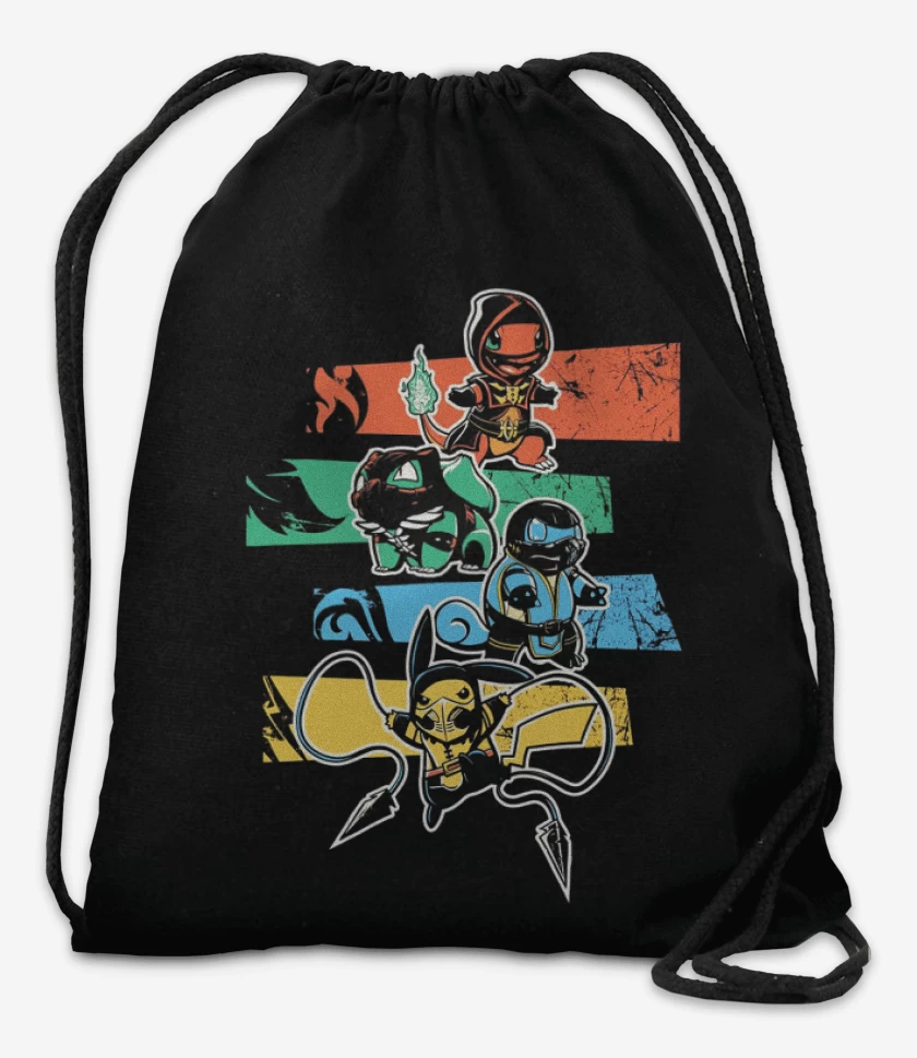 Mochila Negro de PokeMortal