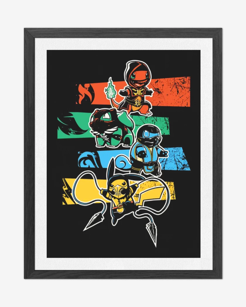 Cuadro decorativo Negro de PokeMortal
