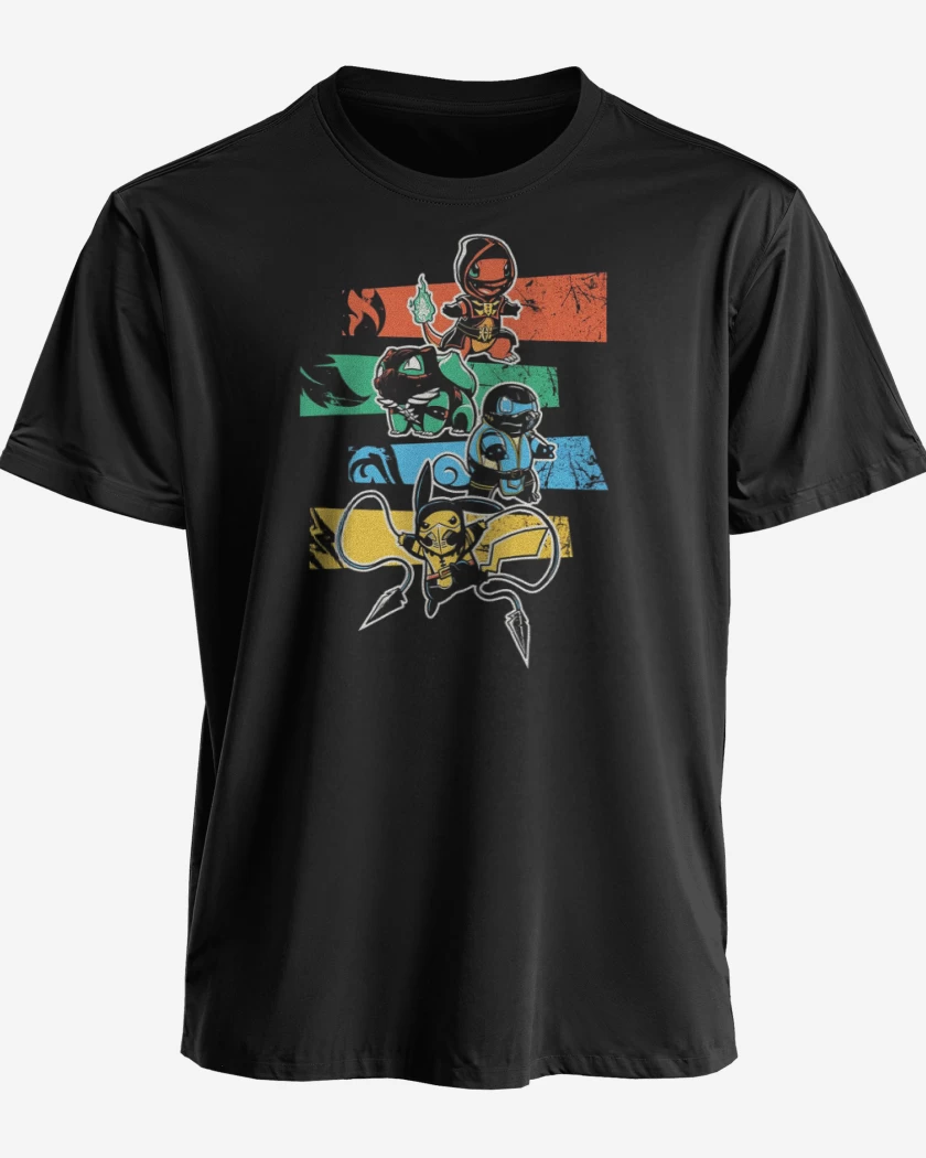 Polera premium Negro de PokeMortal