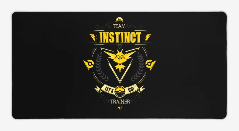 Mouse pad Gamer Negro de Team instinct