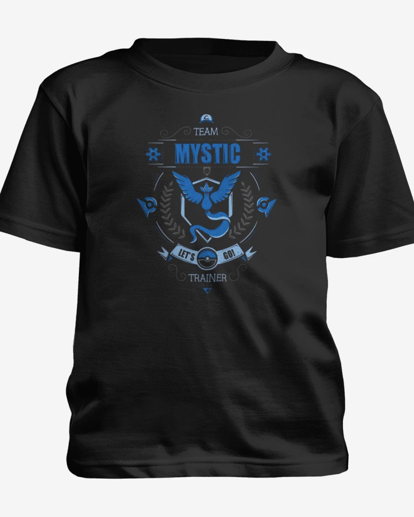 Polera de niño Negro de Team mystic