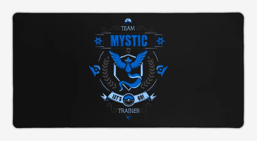 Mouse pad Gamer Negro de Team mystic
