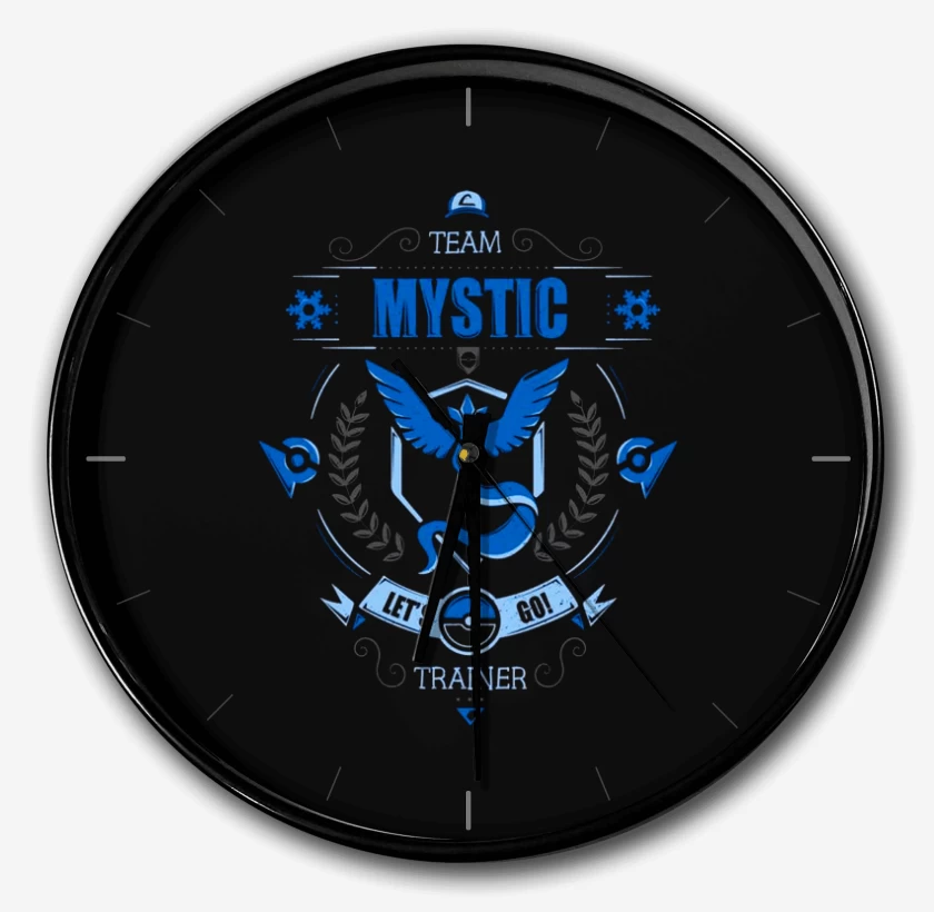 Reloj Negro de Team mystic