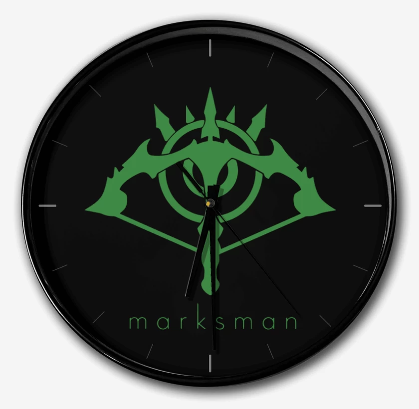 Reloj Negro de Marksman