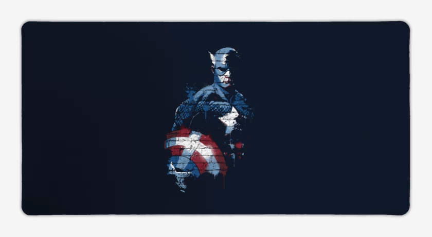 Mouse pad Gamer Azul Marino de Cap rogers