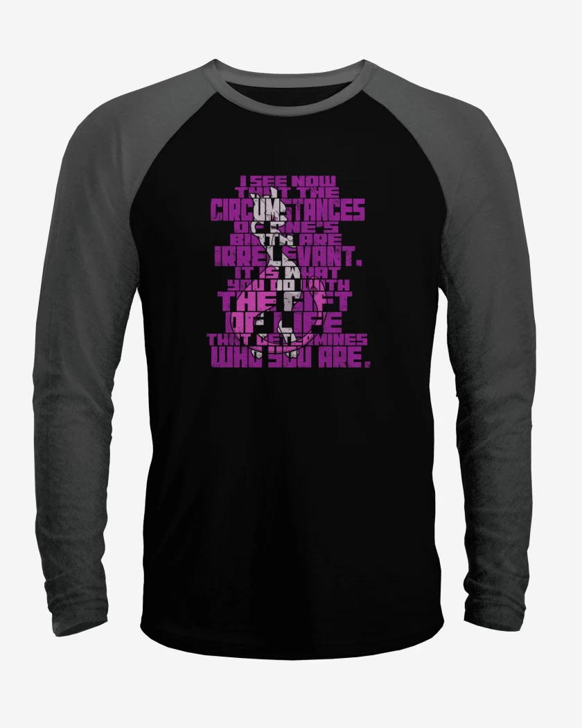 Polera Raglan Negro / Negro Heather de Mewtwo 4