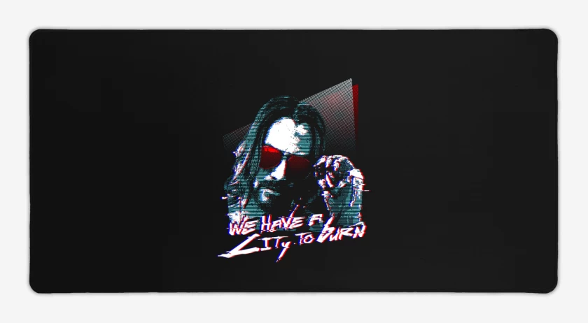 Mouse pad Gamer we have a city to burn 2