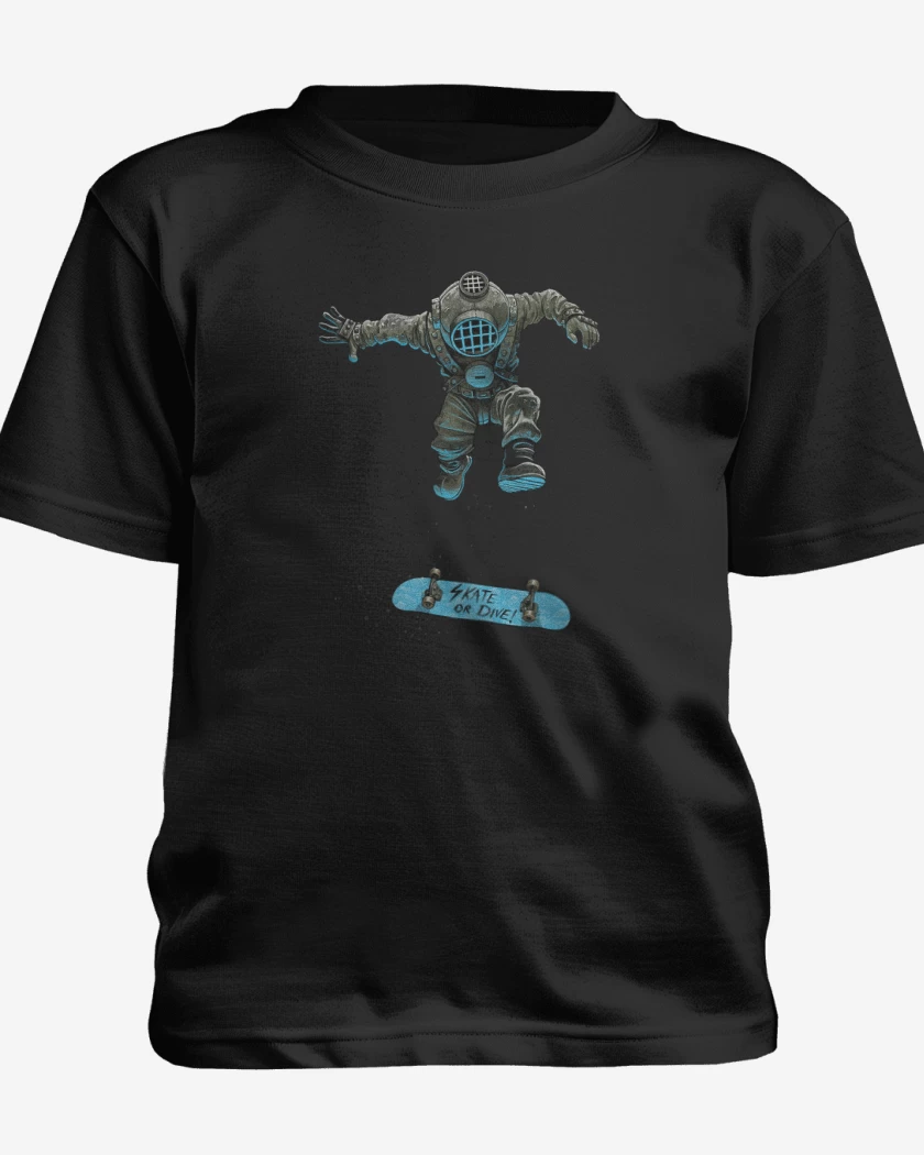 Polera de niño Blanco de Buzo skater 
