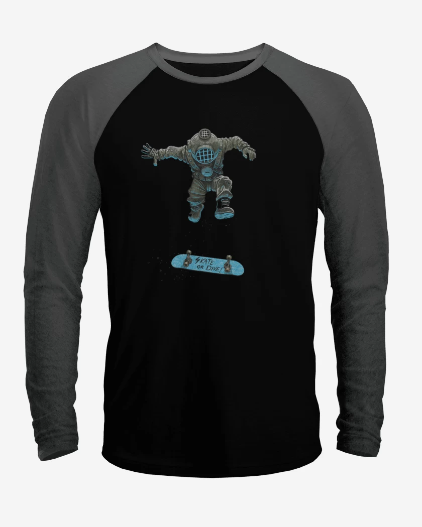 Polera Raglan Buzo skater 