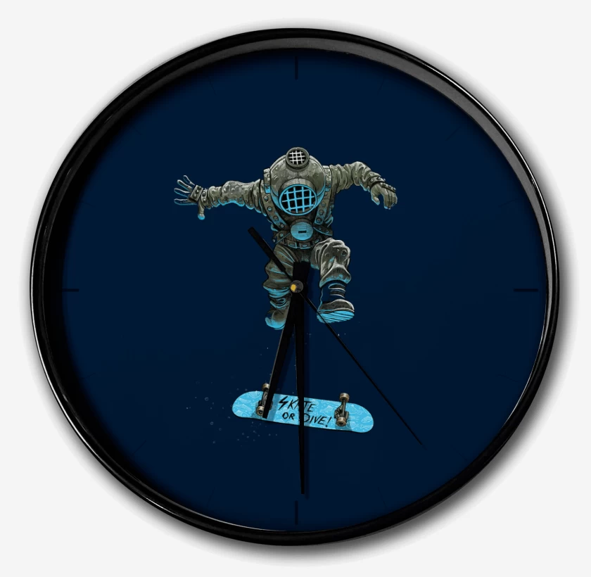 Reloj Azul Marino de Buzo skater 