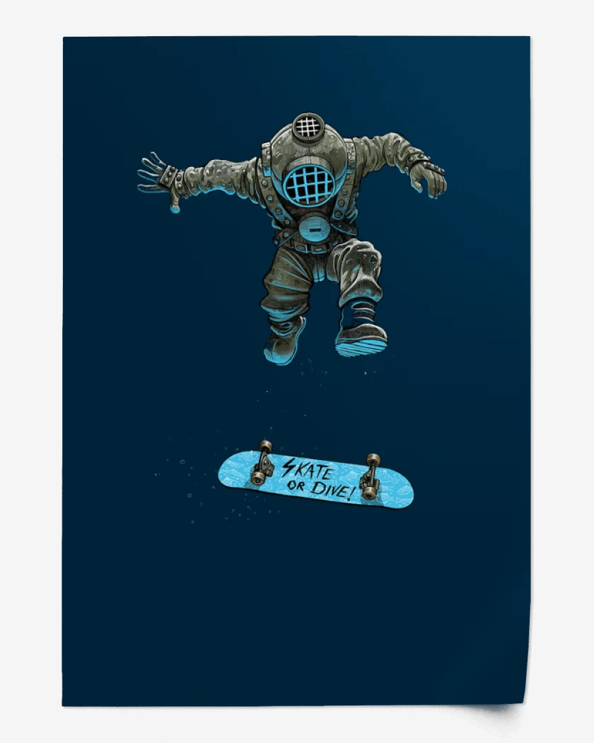Print Buzo skater 