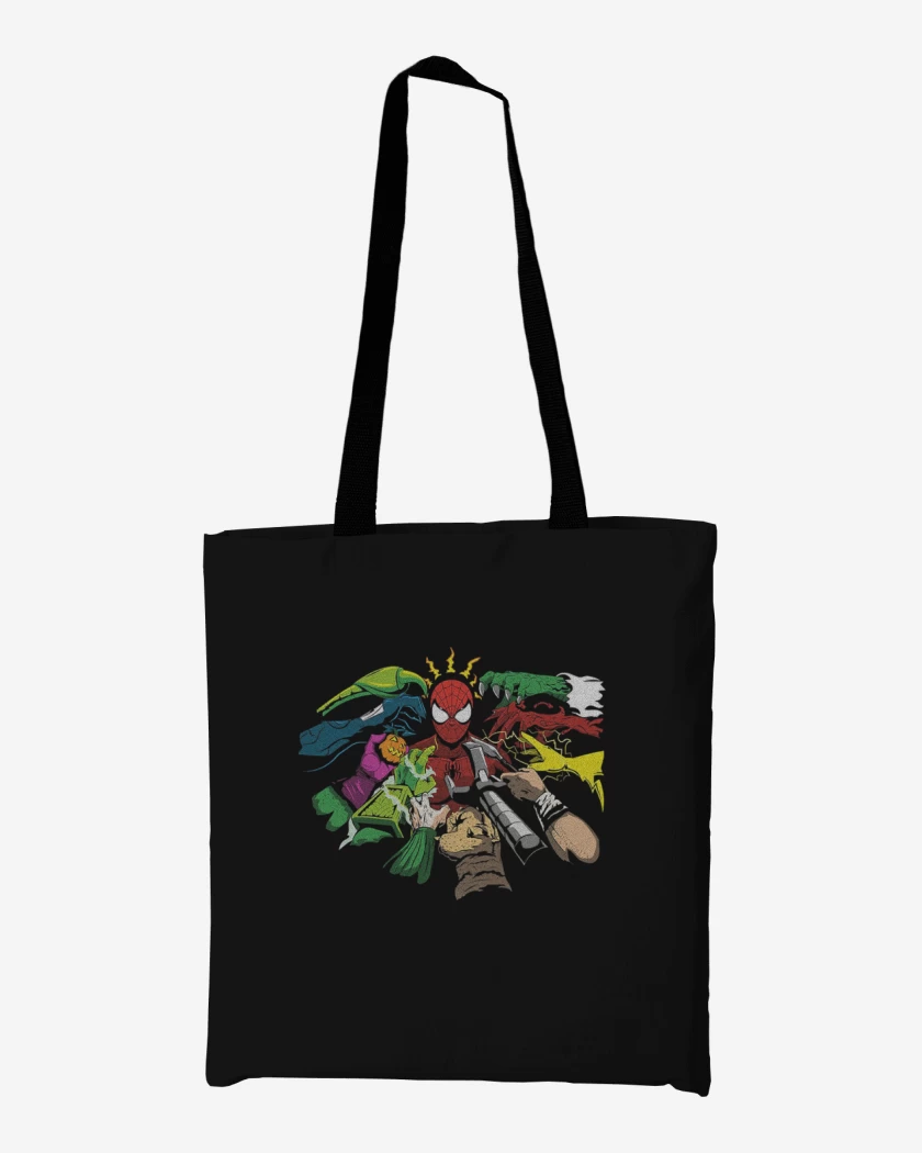 Totebag spider enemies
