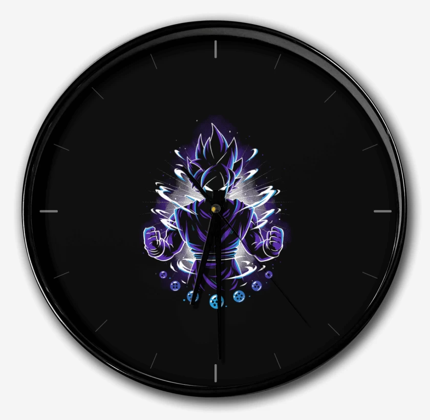 Reloj Negro de Nivel dios goku