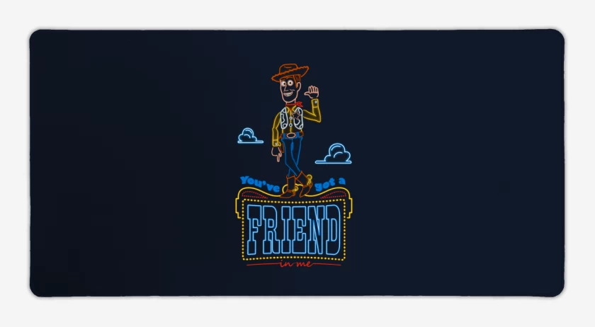 Mouse pad Gamer Yo soy tu amigo fiel woody