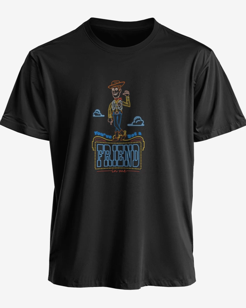 Polera premium Yo soy tu amigo fiel woody