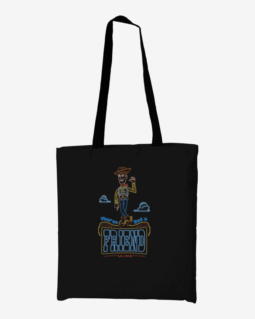 Totebag Yo soy tu amigo fiel woody