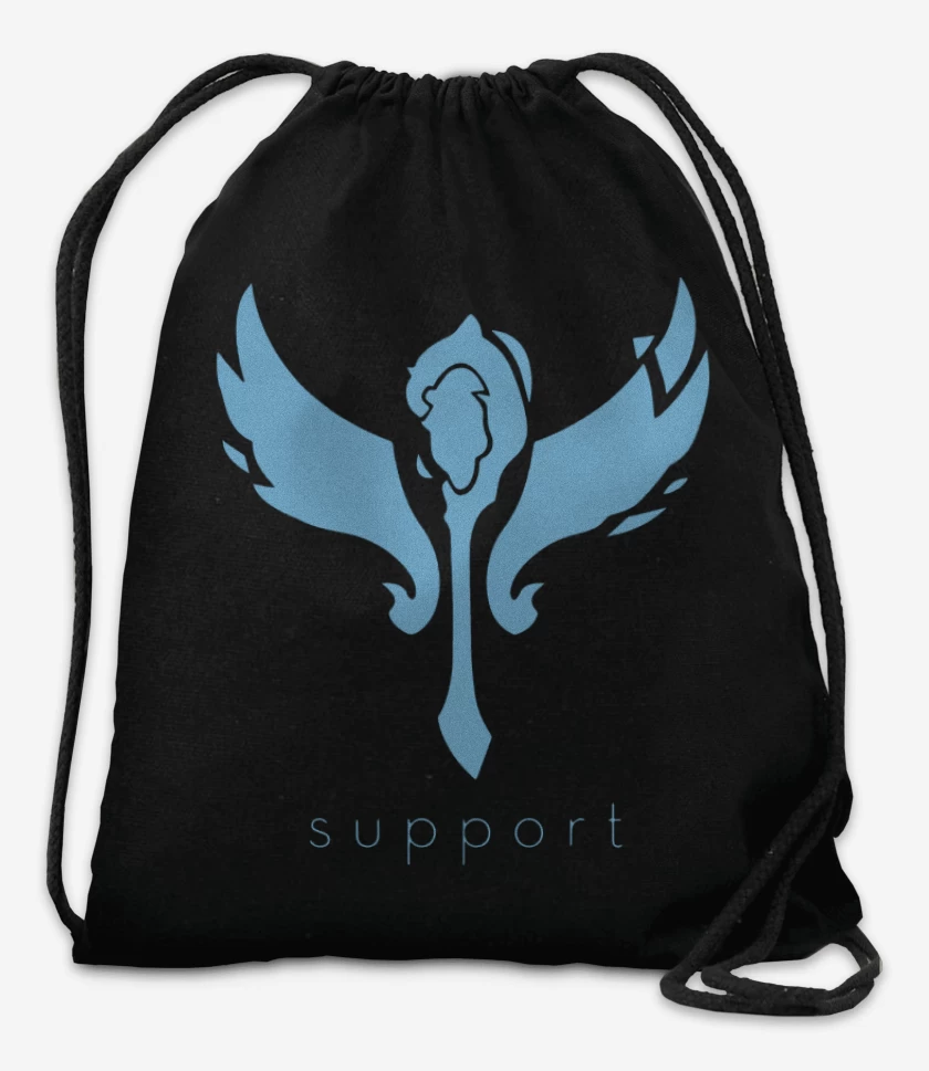 Mochila Negro de Support