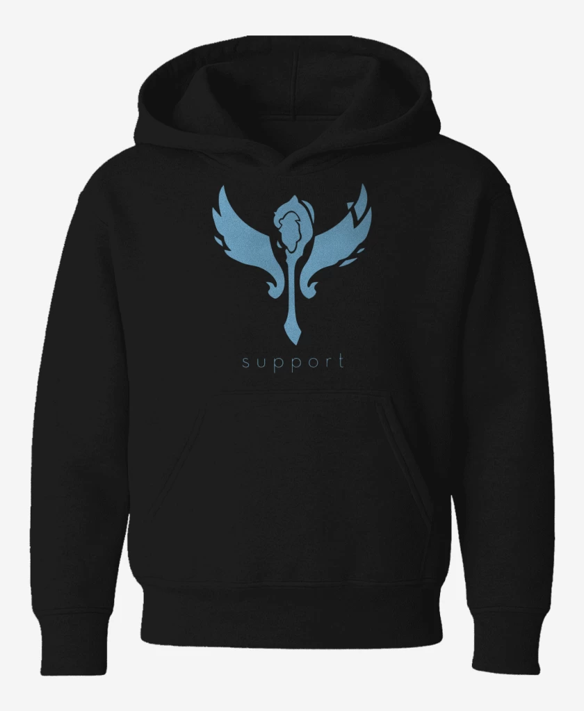 Poleron de niño Negro de Support