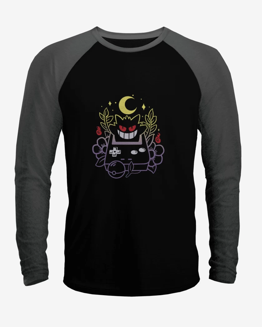 Polera Raglan Game boy gengar 