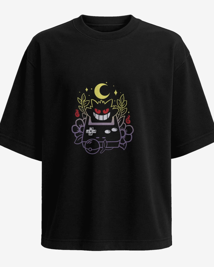 Polera Oversize Game boy gengar 