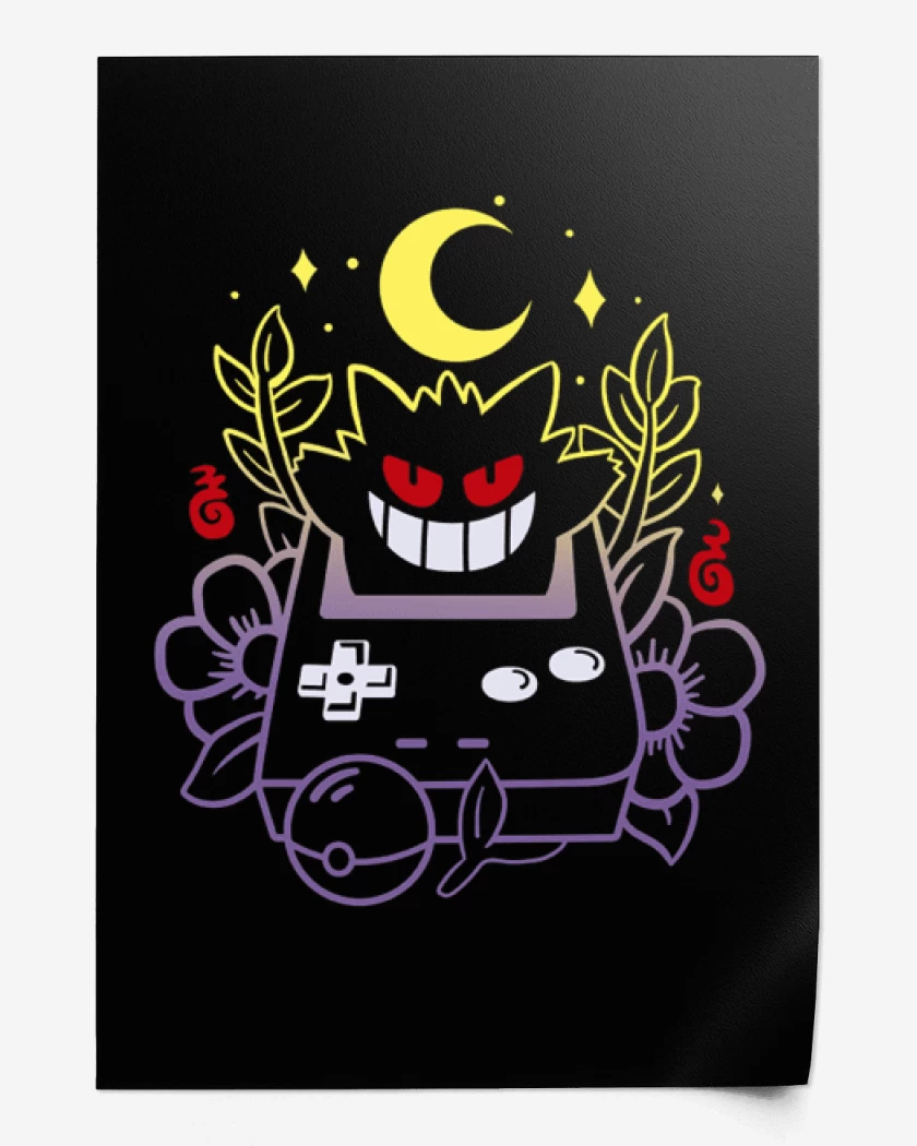 Print Game boy gengar 