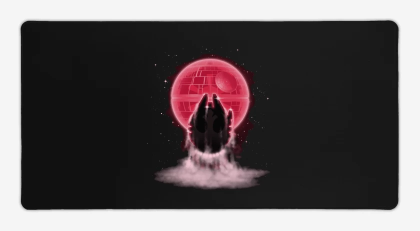 Mouse pad Gamer Millenial falcon red