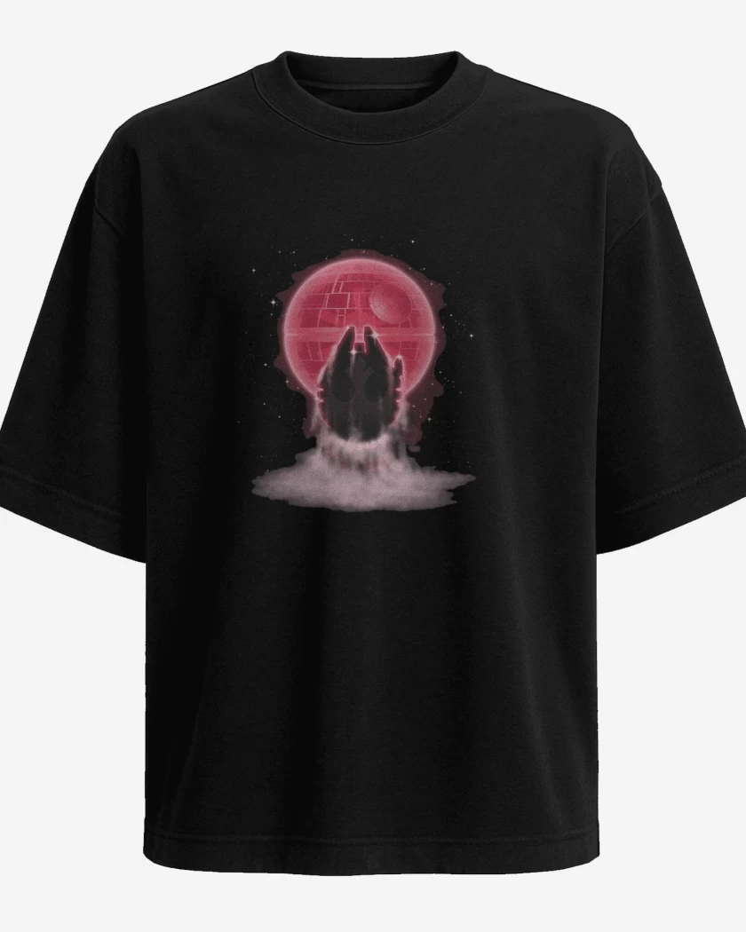 Polera Oversize Millenial falcon red