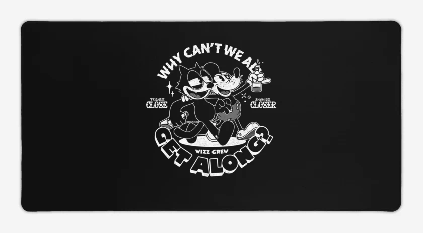 Mouse pad Gamer Mick y Felix