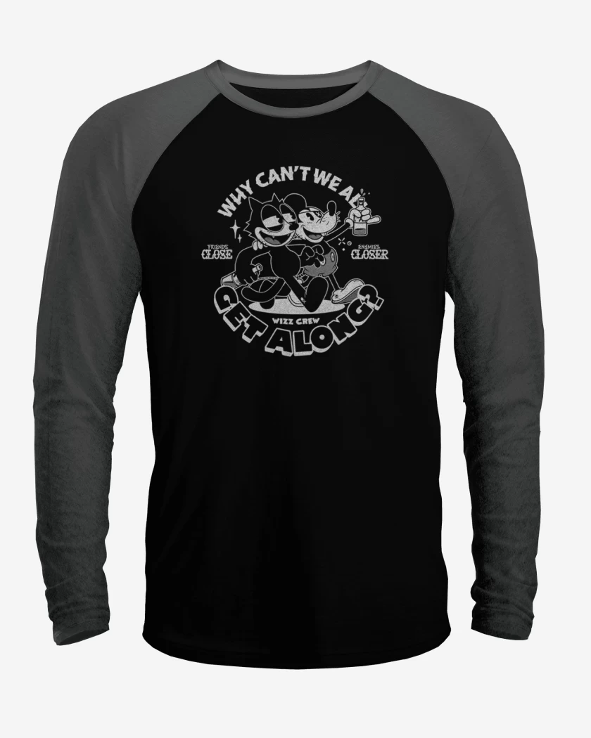 Polera Raglan Mick y Felix