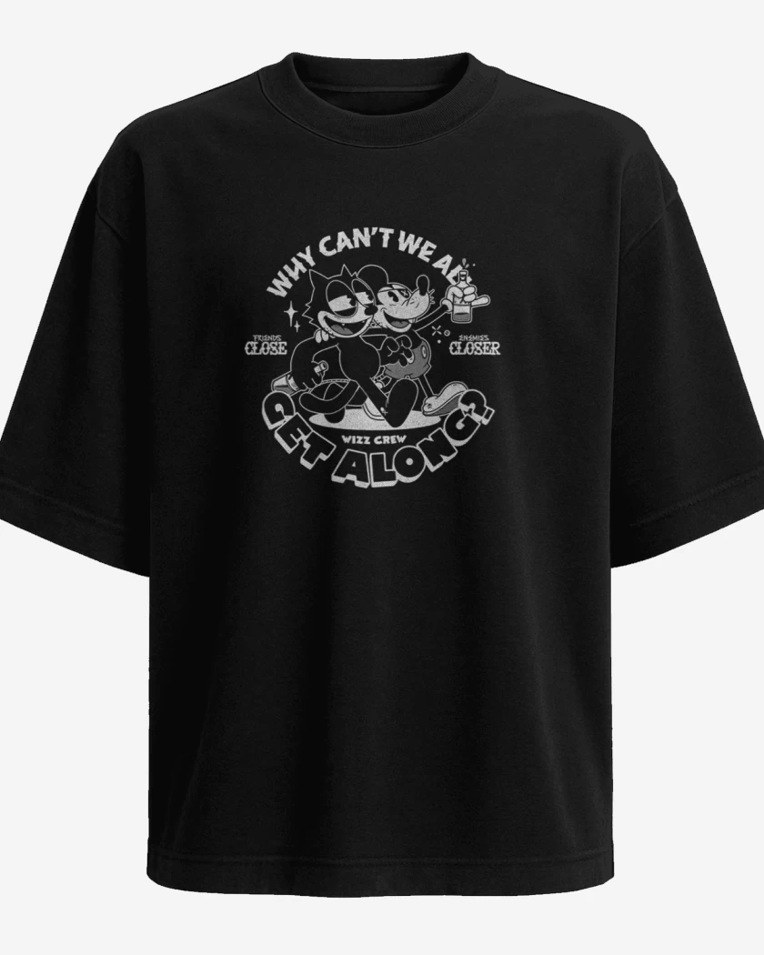 Polera Oversize Mick y Felix